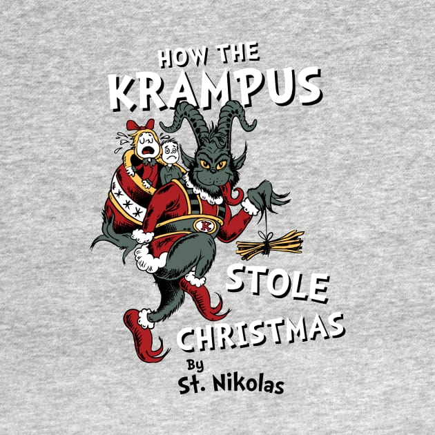 How the Krampus Stole Christmas - Creepy Cute Children's Book by Nemons